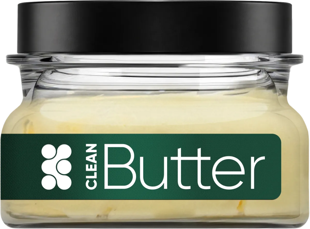 A jar of CLEANButter™