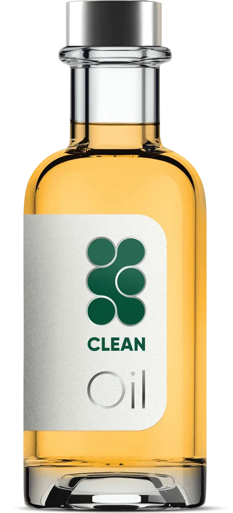 A bottle of CLEANOil™